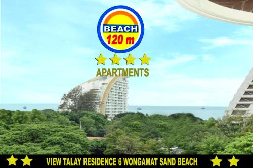 North Pattaya Apartment | View Talay Residence 6 Wongamat Sand Beach