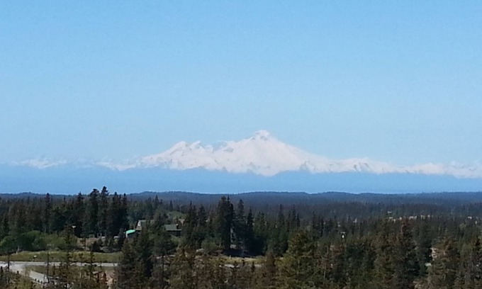 Diamond Ridge House | Views of ocean and mountains Homer Alaska