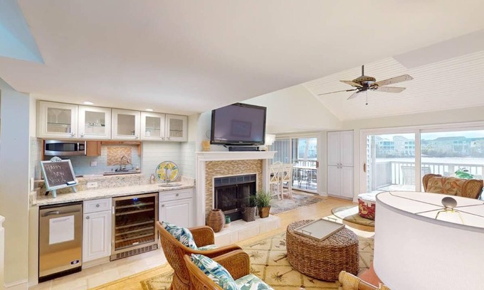 Litchfield by the Sea Villa | Views of Osprey Lake in Pelican Watch 4 Bedroom