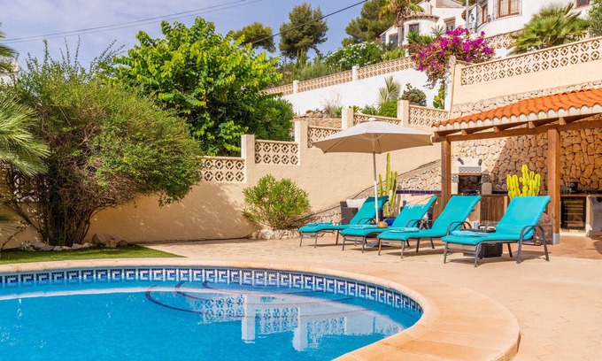 L'Alcassar Villa | "Villa Rafael" with Sea View, Pool & Wi-Fi