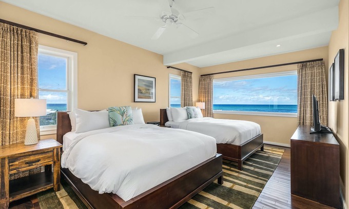Kahuku Villa | Villa 315: Ocean views every bedroom!