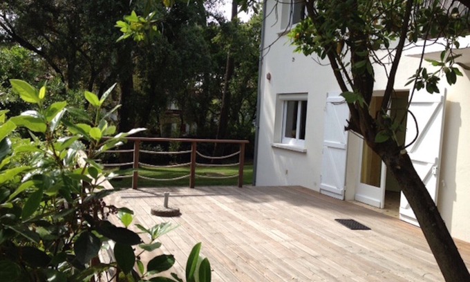 Pyla-sur-Mer Villa | Villa 8 people + wooded park - 200 m from the beach