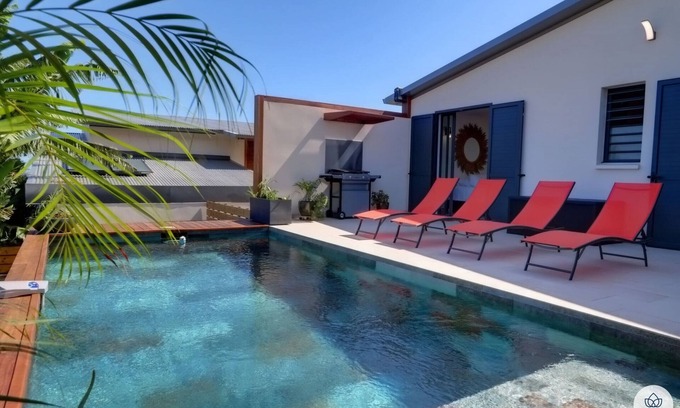 Le Portail Ski Chalet | Villa Aïna* - Swimming pool - Sea view - Saint Leu