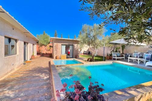 El Aggada Villa | Villa Alambra Marrakech sur Atlas, Piscine privée