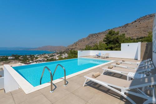 Pefkos Villa | Villa Allegra with pool in Pefkos, Lindos area