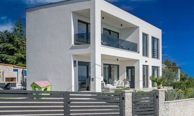 Linardici House | 🏝️ Villa Alma 5★ with sea view, pool, jacuzzi & sauna