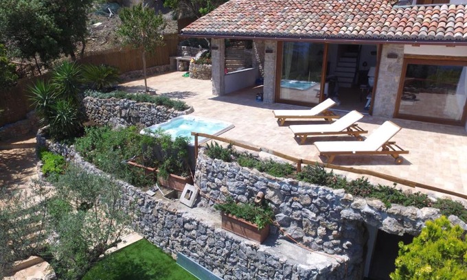 Ansedonia Villa | Villa Amélie - Villa per 8 persone a Ansedonia con splendida vista mare