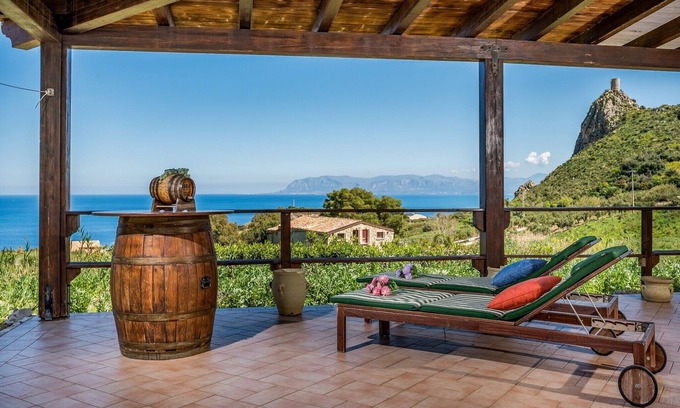 Scopello Villa | Villa Anna 2 Km from the Zingaro Nature Reserve