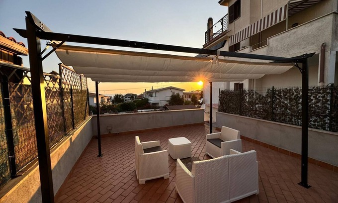 Anzio Villa | Villa Anzio Marechiaro near the beaches of Anzio terrace relax sea view