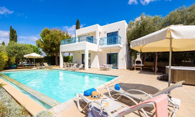 Agios Georgios Pegeias Villa | Villa Athina Ena - Three Bedroom Villa, Sleeps 7