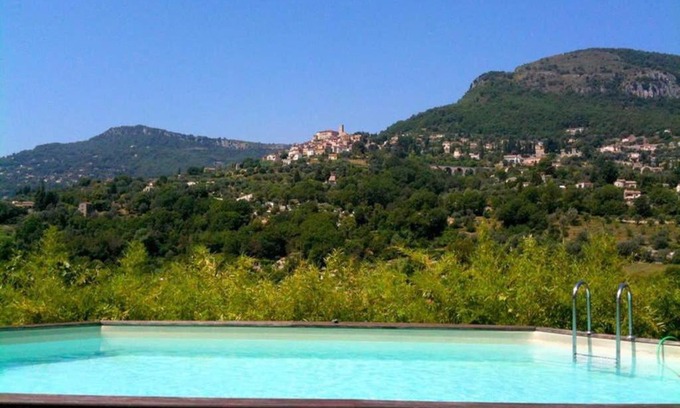 Tourrettes-sur-Loup Villa | Villa au calme 2 maisons ,vue panoramique,piscine