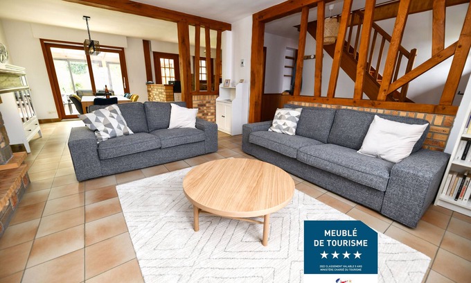 Eu Villa | Villa aux Oliviers *, 5 minutes from the sea!