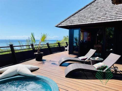 Moorea-Maiao Villa | Villa Ava - lagon view 6pax @Moorea - Legends Residence
