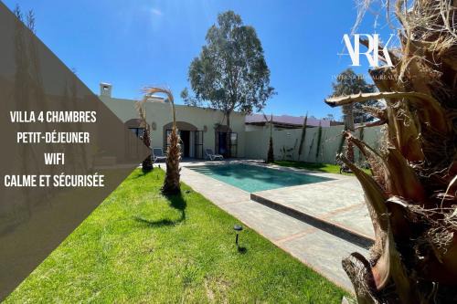 District of Sidi Youssef Ben Ali Villa | Villa avec piscine, jardin et parking privé située à 10 minutes du centre de Marrakech - ARK Realty