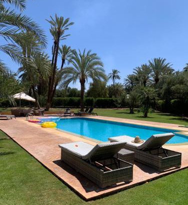 Palmeraie Villa | Villa avec piscine privatisée à la palmeraie