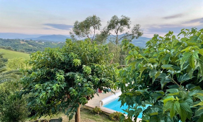 Hasparren House | Villa Avec vue Imprenable sur le Pays Basque