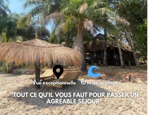 Rubane Villa | Villa AVI Plage paradisiaque à 10m, île de Rubane