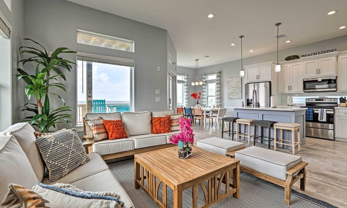 Galveston House | ‘Villa Azul’ Galveston Home: Modern & Beachfront!