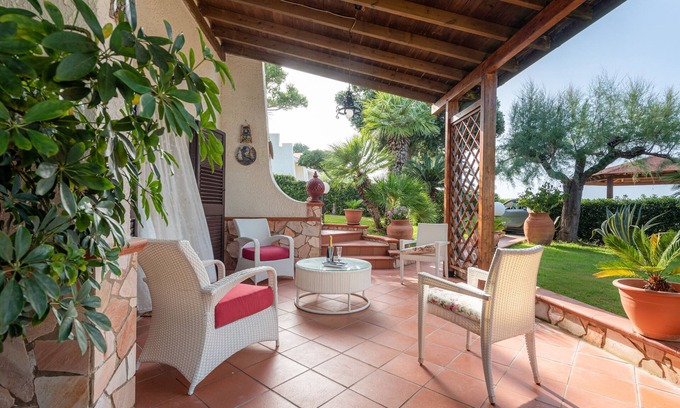 Mazzaforno Villa | Villa "Azzurra" with Sea View, Private Terrace & A/C