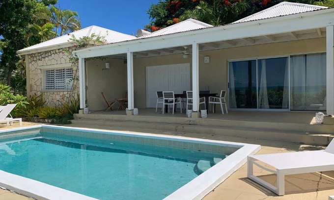 Dickenson Bay Villa | Villa Belvedere - 5 minutes walk to the Beach