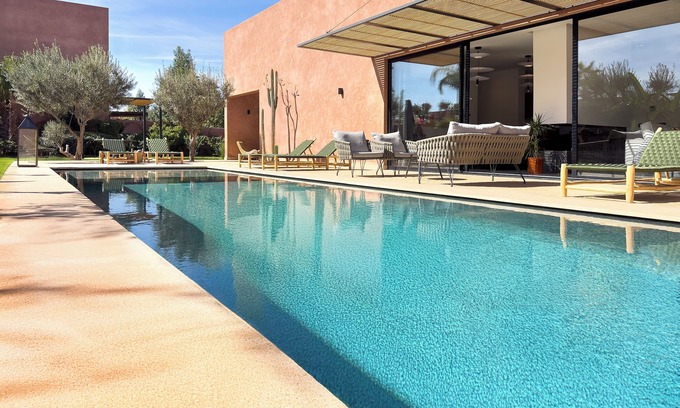 Tassoultante Villa | Villa Bolmar, PRIVATE VILLA MARRAKECH - 4 bedrooms/4 bathrooms - Swimming pool - Breakfast & Housekeeper included - Par