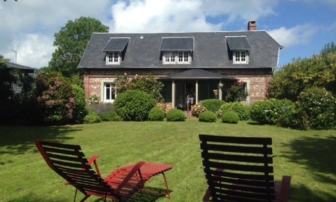 Saint-Aubin-sur-Mer Villa | Villa bord de mer, avec grand jardin et plages à proximité/House near the sea with big garden