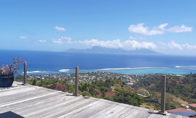 Punaauia House | Villa Bounty 4 bedrooms sea view