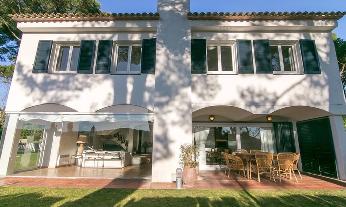 Calella de Palafrugell Villa | Villa Canadell con piscina y vista mar