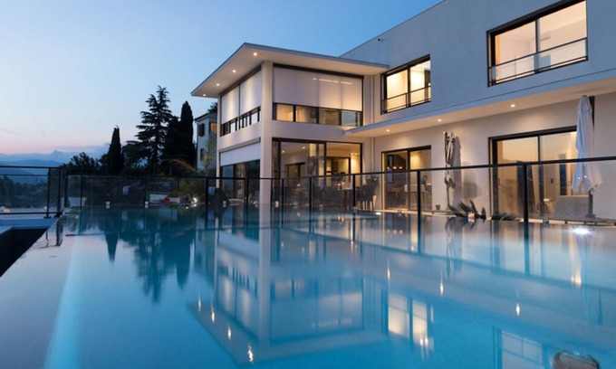 Saint-Isidore House | Villa Californienne-magnifique vue mer et Montagne