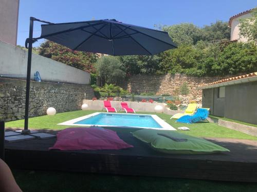 Les 3 Ponts Villa | Villa calme avec piscine privée nimes