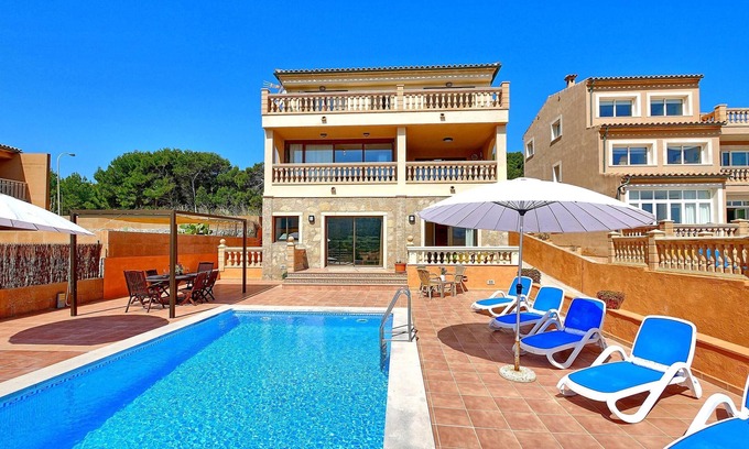 Cala Mesquida Villa | Villa Camomila with Sea View, Wi-Fi & Pool