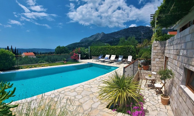 Dunave Krajnje Villa | Villa Casa Belvedere with spectacular view near Dubrovnik