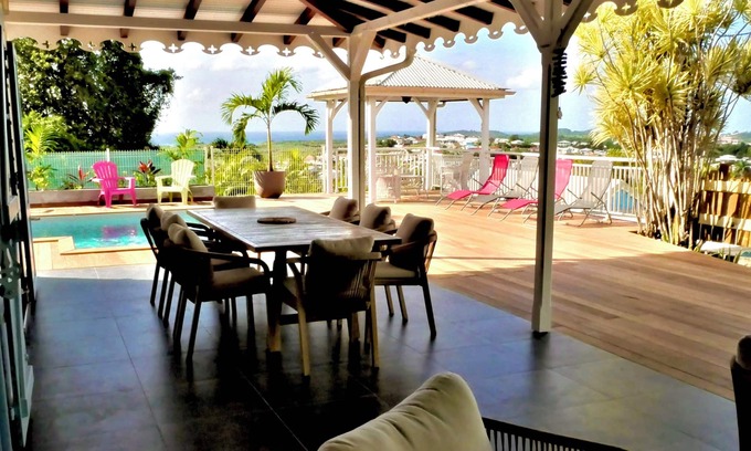Riviere-Salee Villa | Villa Casa Coco Avec Piscine Privée - 10 Personnes