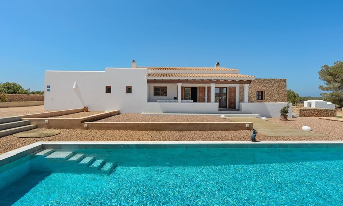 Formentera Villa | Villa 'Casa S'Olibassa' with Private Pool, Wi-Fi and Air Conditioning