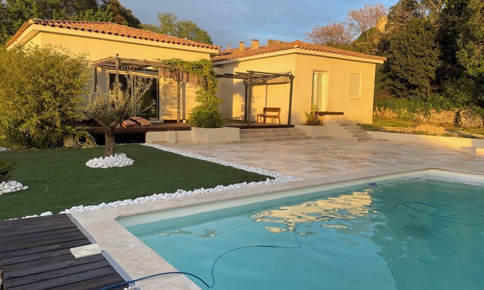 Bellegarde Villa | Villa Casa Vaunage/6pers/Pools/Wifi/Clim