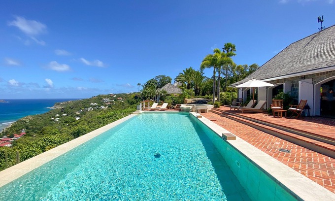 Anse de Lorient Villa | Villa Chanticleer | Ocean View - Located in Fabulous Lorient Beach with Private Pool