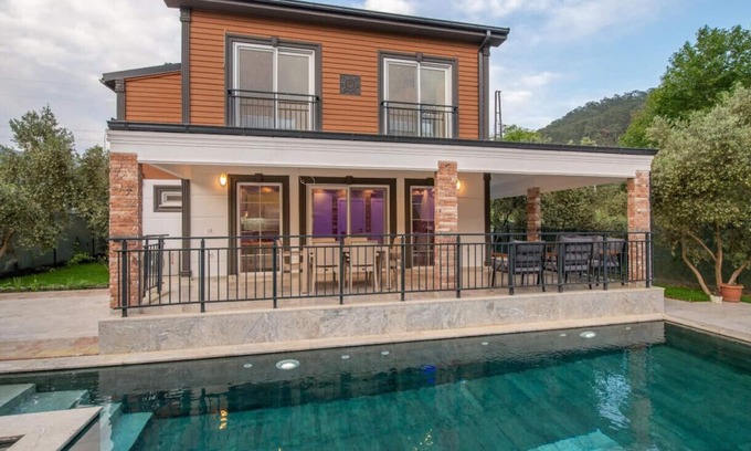Fethiye Villa | Villa Close to Inlice Beach with Pool in Fethiye