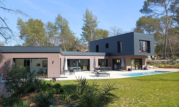 Mouans-Sartoux House | Villa Comptemporaine D'architecte Entre Cannes ET Grasse