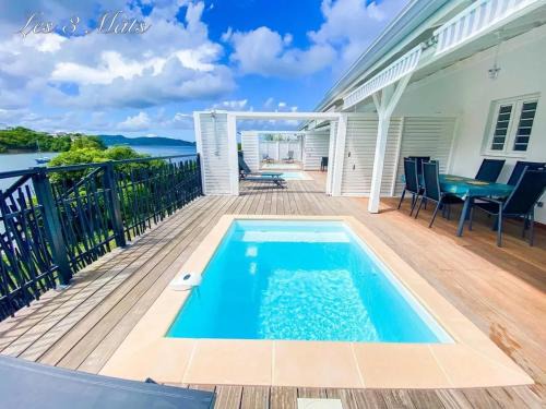 Le Robert Villa | Villa confortable avec piscine à Hyacinthe – 95 m²
