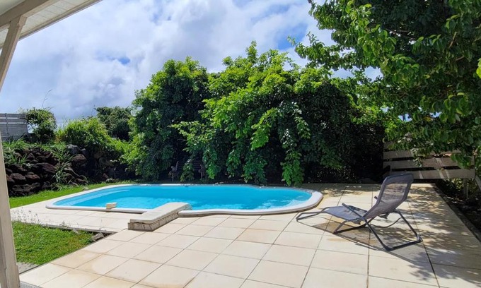 Case-Pilote Villa | "Villa confortable proche de Case-Pilote avec piscine privée"