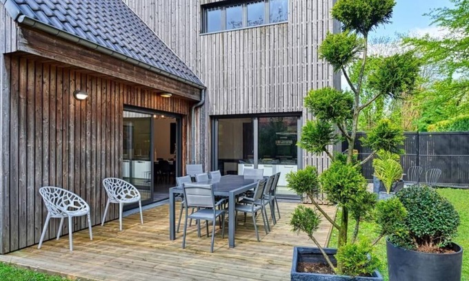 Marcq-en-Baroeul Apartment | Villa Contemporaine Dans Verdure Proche Grand Boulevard