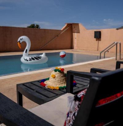 Tamri Villa | Villa Dar Sarah (private pool and hammam, piscine privée et hammam)