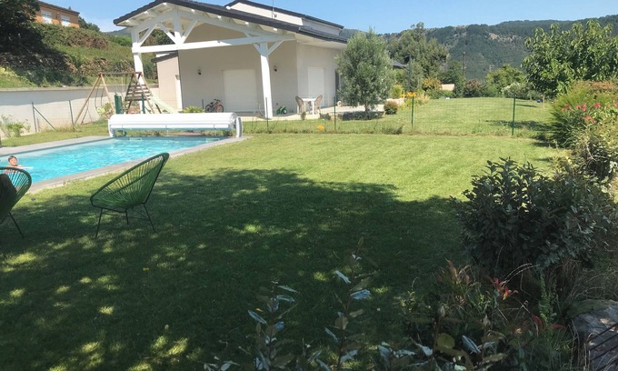 Vesseaux House | Villa de 200 m², Nichée au Cœur de l Ardèche Avec sa Piscine Privée