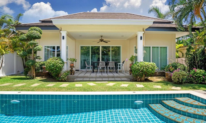 Ban Saiyuan Villa | VILLA de LUXE GRANDE PISCINE PRIVEE-GRAND JARDIN-2 CH-4/5P