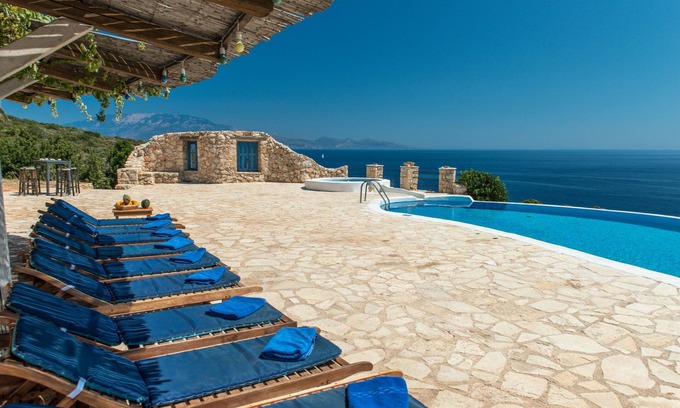 Korithi Villa | Villa Deep Blue with private pool | Blue Caves Villas