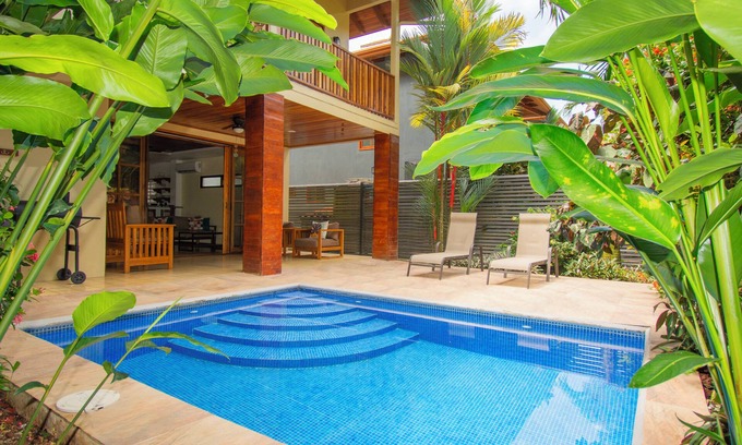 Dominical Villa | Villa Del Sol, steps to Dominical Beach with Private Pool!