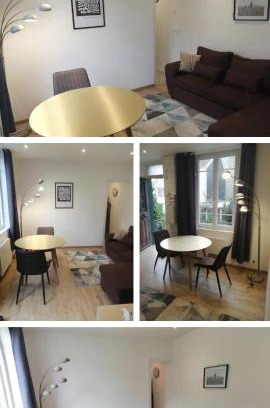 Saint-Charles du Port Apartment | Villa des Roses - Appart T2, 32m2, RDC, vue sur jardin, "Le chic"