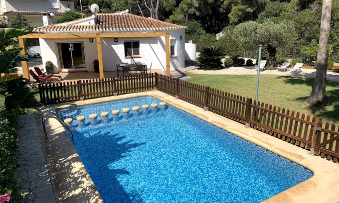 Denia Villa | Villa "El Garbi" in Las Rotas, 100 meters from the beach, Denia, Alicante