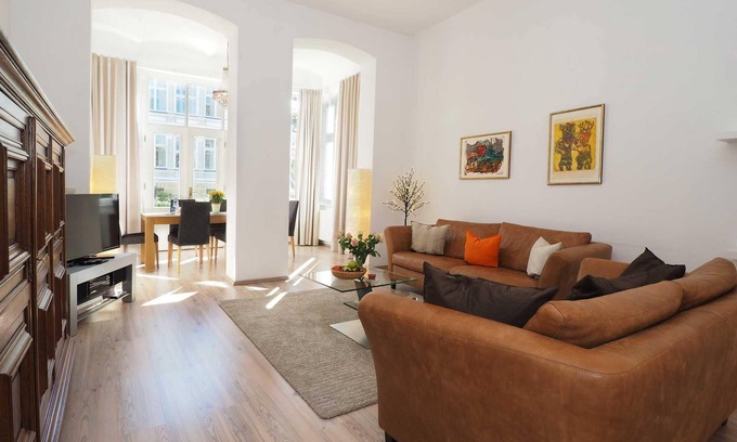 Seebad Heringsdorf Apartment | Villa Elisabeth Welle - modern furnished vacation apartment very close to the beach
