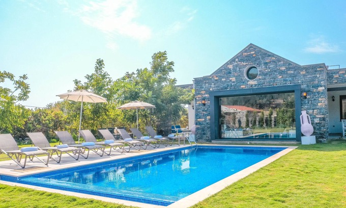 Dagbelen Villa | Villa Ensueno Private Pool sleeps 8 Ortakent Bodrum